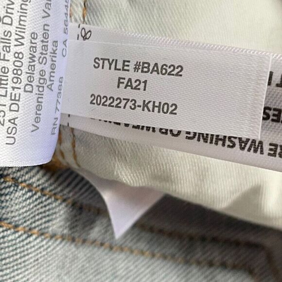 J CREW Womens 9" Demi-Boot Crop Jeans NEW Distressed Stretch BA622 Sz 27 - Picture 13 of 13